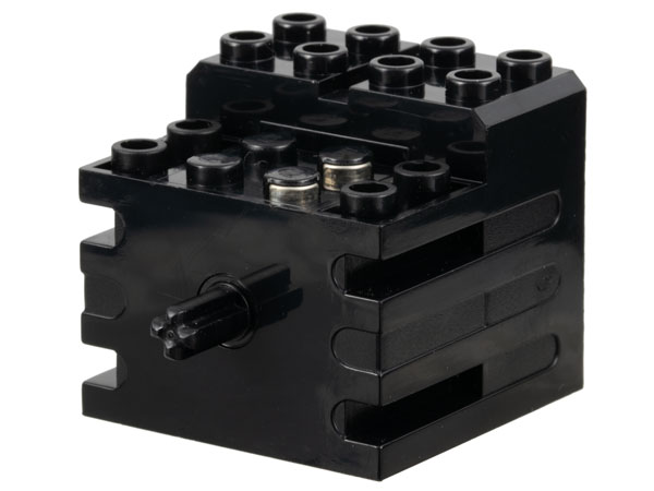 Motor, 9V Mini [Lightweight New Style] in Black