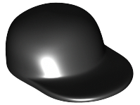 Hat / Cap Long Peak [Plain] in Black