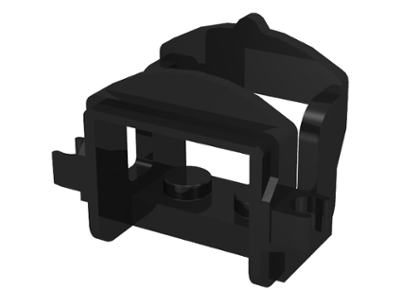 Animal / Creature Accessory, Saddle [Two Clips] in Black