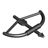 Weapon Bow and Arrow [Large] in Black