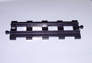 Duplo Train Track Straight 4 x 11 in Black