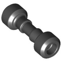 Wheels Skateboard in Black