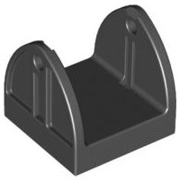 Duplo Winch Stand in Black