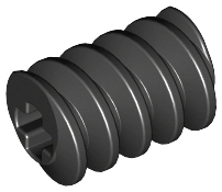 Technic Worm Gear in Black