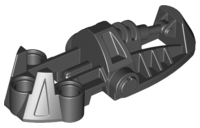 Large Figure Foot, Toa Metru in Black