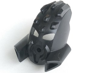 Large Figure Mask Ruru (Toa Metru) in Black
