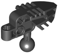 Large Figure Head Connector Block (Vahki) in Black