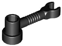 Bar 1 x 3 [Clip / Anti-Stud] in Black