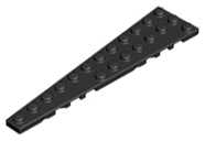 Wedge Plate 12 x 3 Left in Black