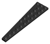 Wedge Plate 12 x 3 Right in Black