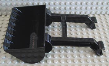 Duplo Bulldozer Scoop in Black