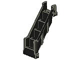 Stairs 4 x 7 x 9 1/3 Straight Enclosed in Black