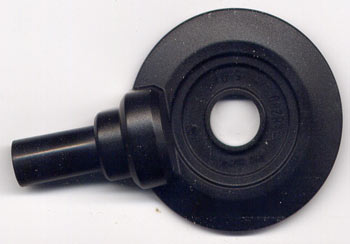 Sports Hockey Shooter, Minifig Stand Middle in Black
