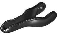 Animal Body Part, Dinosaur, Baryonyx Lower Jaw [Plain] in Black