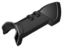 Large Figure Limb Cover, Armor, Leg / Shin Guard Type 1 in Black