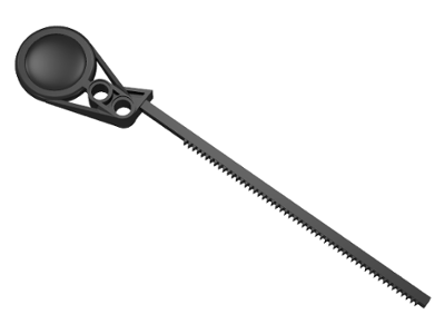 Rip Cord, Rhotuka, 12L with Connector Block 1 x 3 x 5 in Black