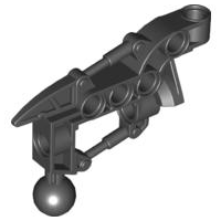 Large Figure Skeletal, Limb, Angular with Ball Joint (Toa Hordika) in Black