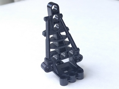 Large Figure Skeletal, Torso (Toa Hordika) in Black