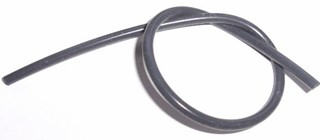 Hose, Pneumatic 4mm D. 38L / 30.4cm in Black