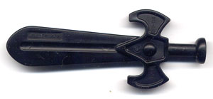 Duplo Sword, Thick in Black