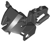 Fairing, Motorcycle, Modern in Black