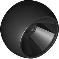 Wheel Smooth 24 x 14mm with Pin Hole in Black