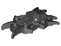 Large Figure Foot, Claws, Toa Inika in Black