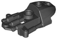 Large Figure Limb Cover (Toa Inika) in Black