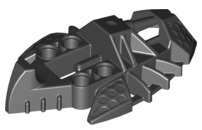 Large Figure Foot, Toa Inika Elliptical in Black
