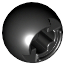 Technic Ball Joint with Through Axle Hole in Black