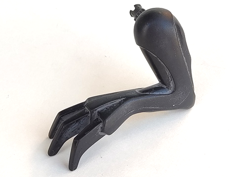 Animal Body Part, Dinosaur, Arm / Leg, Left with Claws in Black