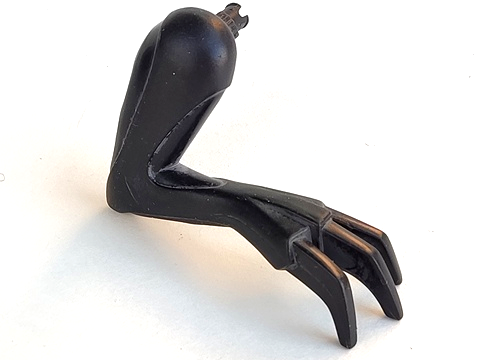 Animal Body Part, Dinosaur, Arm / Leg, Right with Claws in Black