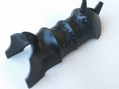 Large Figure Limb Cover, Leg Shin Guard, Armour (Type 3) in Black