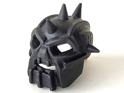 Large Figure Mask Kadin in Black