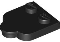 Plate Special 2 x 3 with Cloud Edge in Black