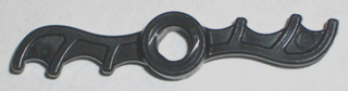Weapon Gun Semiautomatic Pistol in Black