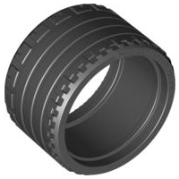 Tyre 37 x 22 ZR in Black