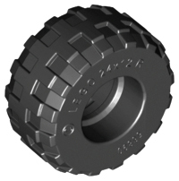 Tyre 24 x 12 R Balloon in Black