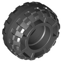 Tyre 37 x 18 R Balloon in Black