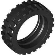 Tyre 43.2 x 14 Offset Tread in Black
