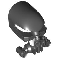 Large Figure Mask Hydraxon in Black