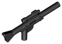 Weapon Gun / Blaster Long (Star Wars) in Black