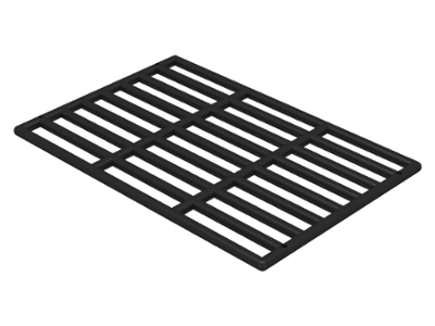 Bar 9 x 13 Grille in Black