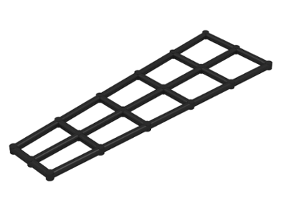 Boat, Mast Rigging Short 16 x 5 in Black