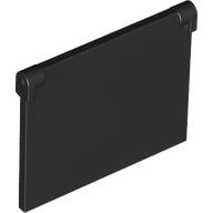 Glass for Window 1 x 4 x 3 [Opening] in Black