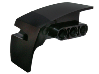 Technic Panel Car Mudguard Right in Black