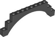 Brick Arch 1 x 12 x 3 in Black