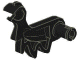 Animal / Creature Body Part, Dinosaur / Dragon Arm, Right in Black