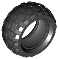 Tyre 68.7 x 34 R in Black