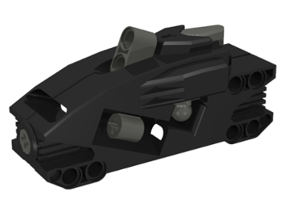 Steering Unit [RC Vehicles] in Black
